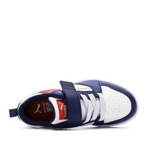Puma Rebound Sneaker Blau/Weiß/Rot für Jungen Ansicht 0