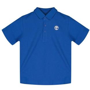 Timberland Boys’ Electric Blue Polo Shirt T60437 Photo of the Espace des Marques %store% store - view of %key%