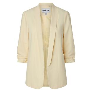 Blazer Jaune Femme Pieces Bosella vue 0