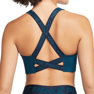 Brassière Verte Femme Nike DQ5252 vue 2