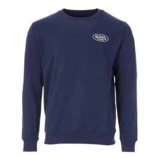 Sweat Marine Homme Von Dutch Crew vue 0