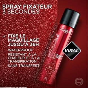 Brume Fixatrice Infaillible 3-Second Setting Mist L'Oréal Paris vue 0