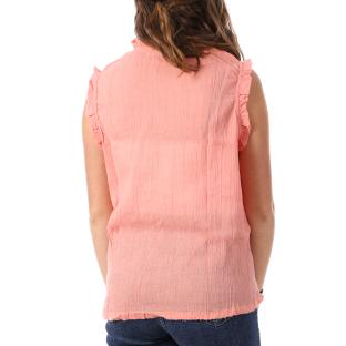 Blouse Rose Femme Teddy Smith Alvina vue 2