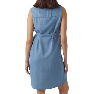 Robe de Grossesse Bleu Femme Vero Moda Maternity 20018786 vue 2