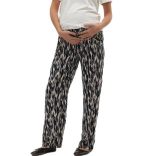 Pantalon Noir/Écru Femme Vero Moda Maternity Joy pas cher