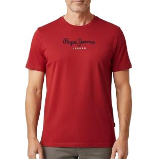 T-Shirt Bordeaux Homme Pepe jeans Eggo vue 0