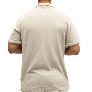 Chemise Beige Homme Paname Brothers CHARLY vue 0