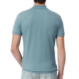 Polo Bleu Moyen Homme Lacoste PH4012 vue 2