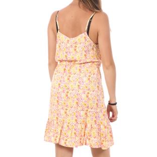 Robe Rose/Jaune Femme Vero Moda Easy Singlet vue 2