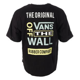 T-shirt Noir Homme Vans Logo Gfx Tee vue 2