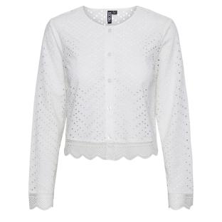 Blouse Blanche Femme Pieces Narisma pas cher