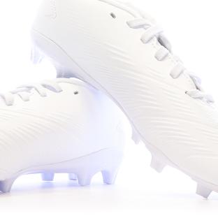 Chaussures de Foot Blanches Junior Adidas Predator League FG vue 7