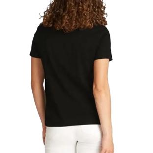 T-Shirt Noir Femme Calvin Klein Jeans Shadow Graphic vue 2