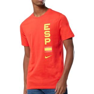 Espagne T-shirt de basket-ball Rouge Homme Nike CT8 pas cher