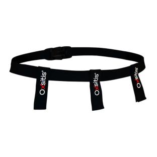 Black Oxsitis Bib Belt for running water bottles Photo of the Espace des Marques %store% store - view of %key%