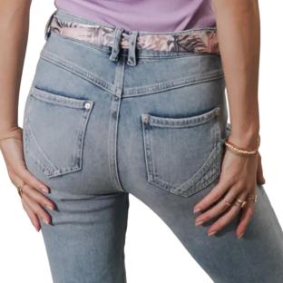 Jean Droit Bleu Femme Freeman Porter Palermo vue 0