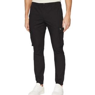 Pantalon Cargo Noir Homme Calvin Klein Jeans J30J327614 pas cher