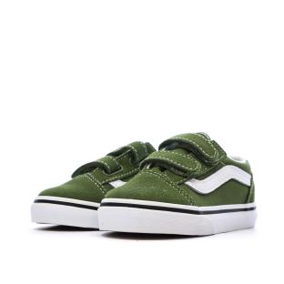 Baskets Vertes Garçon/Fille Vans Old Skool vue 6