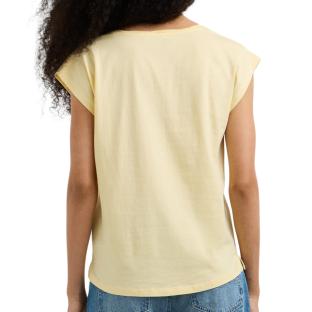 T-Shirt Jaune Femme Pepe jeans Cloe vue 0