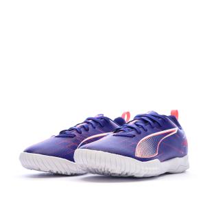 Chaussures de Foot Violettes Junior Puma Ultra 5 Play TT vue 6