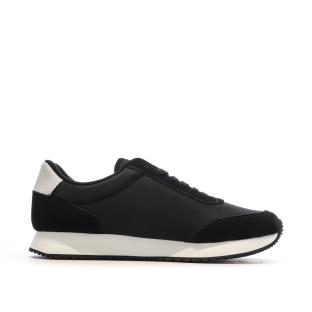 Baskets Noires Homme Calvin Klein Jeans Retro vue 2