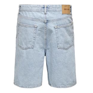 Short Bleu Homme Only & Sons Fade vue 0