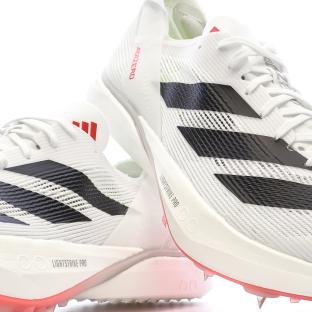 Chaussures d'athlétismes Blanches/Noires Homme Adidas Adizero Avanti vue 0