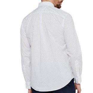 Chemise Blanches Imprimé Homme Tommy Hilfiger Flex Poplin Polka vue 2