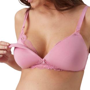 Soutien Gorge d'allaitement 2 en 1 Rose Femme Mamalicious Wamour vue 0