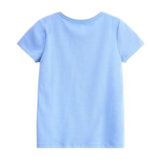 T-shirt Bleu Fille Guess Candy vue 2