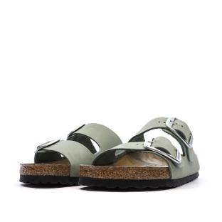 Sandales Vertes Mixte Birkenstock Arizona vue 0