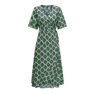 Robe longue Vert Fluo Femme Only Leah pas cher