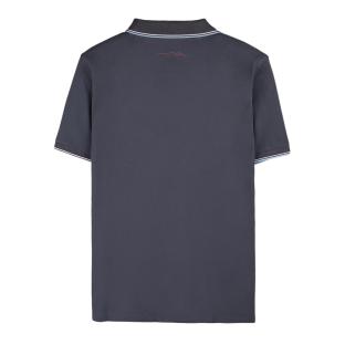 Polo Bleu Foncé Homme Teddy Smith Pasian 2 vue 2