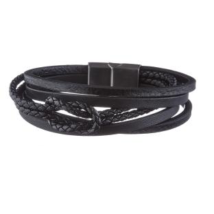 Bracelet Noir Geographical Norway 315063 vue 0