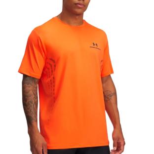 T-shirt de Sport Orange Homme Under Armour Vanish Energy Graphic pas cher