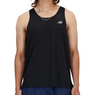 Débardeur Noir Homme New Balance Singlet pas cher