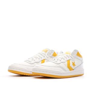 Baskets Blanches/Orange Homme Converse Fastbreak vue 0