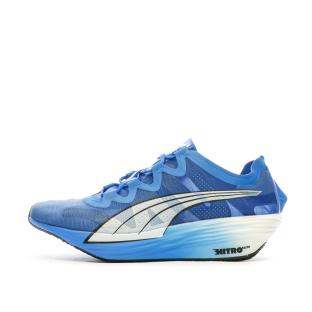 Chaussures de running Bleu/Rouge Homme Puma Fast Nitro vue 2