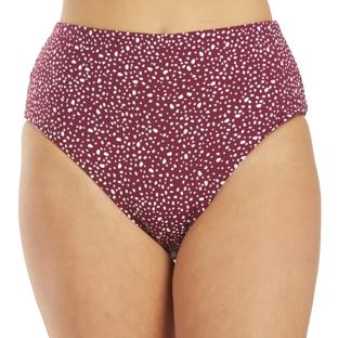 Bas de maillot de bain Bordeaux Femme Nike Reversible pas cher