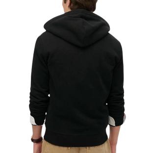 Sweat Zippé Noir Homme Superdry Essential vue 2