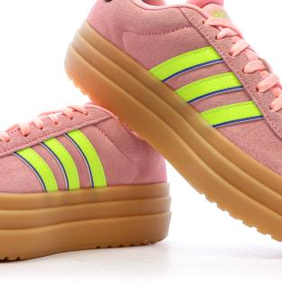 Baskets Roses Femme Adidas Vl Court Bold IH8089 vue 7