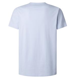 T-Shirt Bleu Clair Homme Pepe jeans Original vue 0