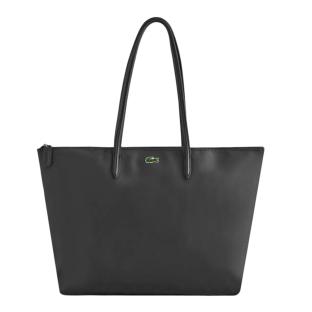 Grand Sac Cabas Noir Femme Lacoste Concept Shopping vue 0