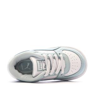 Baskets Blanc/Bleu Garçon Puma Ca Pro Classic vue 4