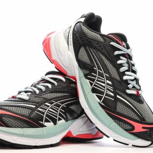 Baskets Noires/Blanc/Rouge Homme Puma Velophasis vue 7