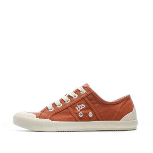 Baskets en toile Terracotta Femme TBS Opiace vue 0