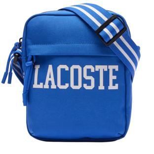 Sacoche Bleu Homme Lacoste Vertical Camera vue 0