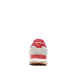 Baskets Blanches/Rouges Homme Teddy Smith 120097 vue 3