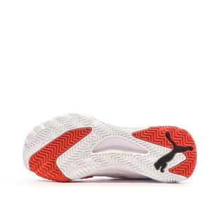 Chaussures de Padel Blanc/Rouge Homme Puma Nova Court vue 5