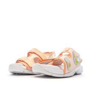 Sandales Orange/Grise Garçon Nike Sunray vue 6